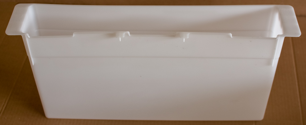 Futtertasse TO BEE, Langstroth, Oberträgerlänge 482mm, KARTON 45 Stück